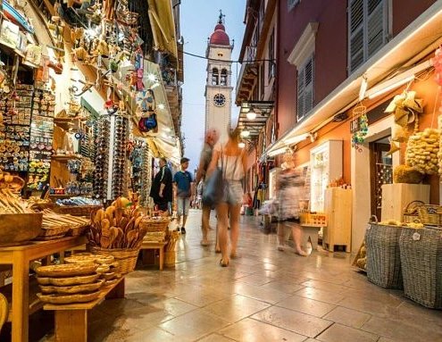 Shopping Corfu